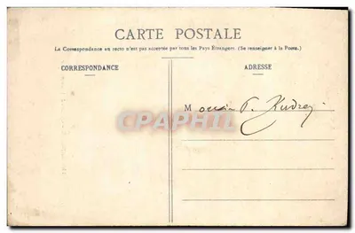 Les Praideaux — Zamek Grange-Fort — Imp.édit. Boudcheron et Vazelly, Issoudun — Rewers