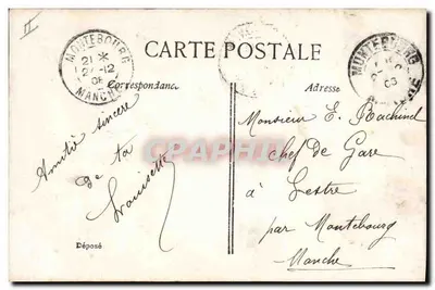 Família no lar — Natal — Editor E.P. n°102 — Verso