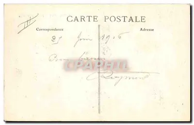 ÉPERNAY — Paleis van Justitie — Edit. J. B. — Achterkant