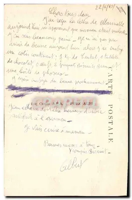 Figeac — Sąd rejonowy — wyd. A.P.A. n°13 — Rewers