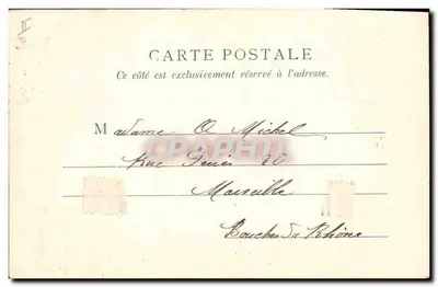 Grenoble — O Palácio de Justiça. Antiga Sala dos Contas — L. Pons, editor, Grenoble — Verso