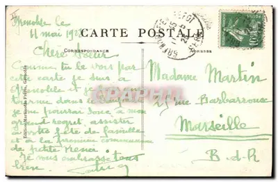 Grenoble — Pałac Sądowy — Wydawnictwo Martinello Frères, nr 32 — Rewers