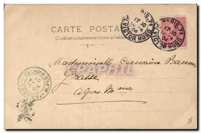 Dunkerque — Oefening van de vloot — S.I.P. n°229 — Achterkant