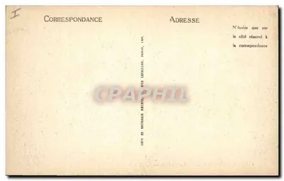 Montpellier — La Prefettura — ND — Verso