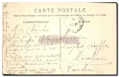 Montauban - Prefektura Tarn-et-Garonne — Foto E. Gimet, n°28 — Rewers