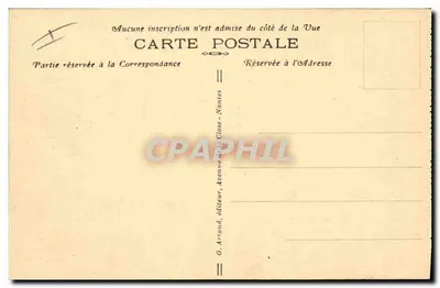 Montauban — Prefektura — G. Ariaud, wydawca — Rewers