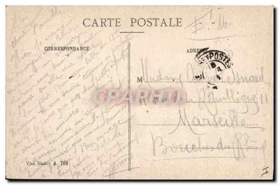 Cercueil — De Kerk na de oorlog 1914-1915 — Visé Nancy A. 769 — Achterkant