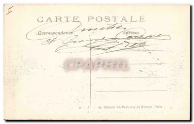 Ruínas do Castelo e do Povoado de VERMELLES (P.-de-C.) — Grande Guerra 1914-15 — Editor A.R. n°36 — Verso