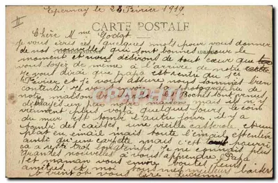 O Bombardeio na Champagne — 8. - EPERNAY - Rue de Sézanne — Van Hille — Verso