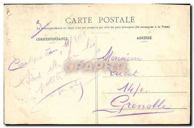 Jovens Moças de Bannalec — Finistère — Yve Chanannare, fot. Ch. Badilly, edit. Plofrinal — Verso