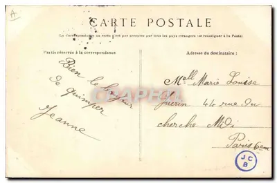 Joven mujer y niña de Pont-Aven — 1894 — Colección Villard, Quimper — Reverso