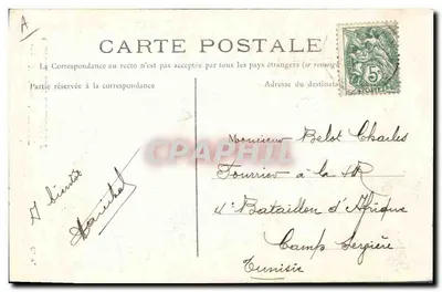 Fouesnant — Kleding van Fouesnant — G. B. — Achterkant