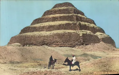 Pirâmide de Saqqarah — Egito — editor desconhecido, número de série 28