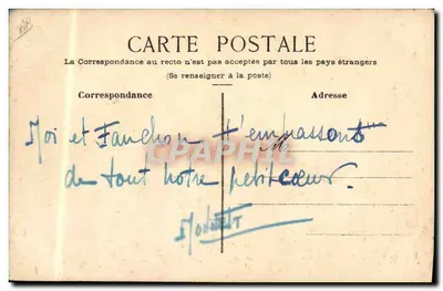 Fanchon — desenho de M. Mollett — editor Fonction — Verso