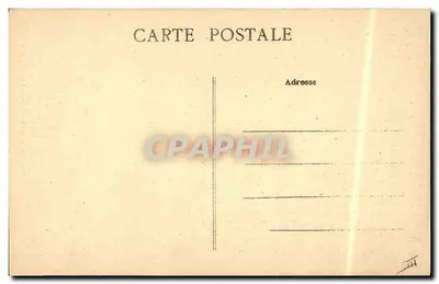 Joven mujer de la Île de Sein — Pensativa — Colección Villare, Quimper — Reverso