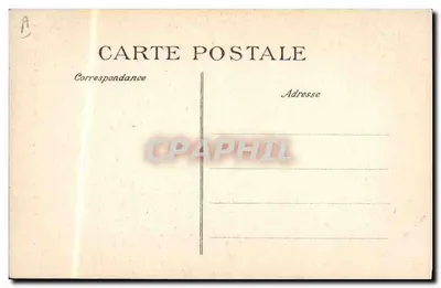 En Bretaña — joven mujer de Châteauneuf — Inquietud — Editor B.D. n°572 — Reverso