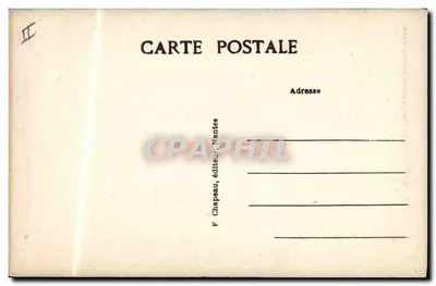 Giovane donna di Pont-Aven — Bretagna — F. Chapeau, Nantes — Verso