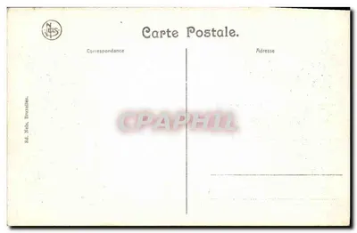 Tournai — Vestígios de uma porta da cidadela — Ed. Nels, Bruxelas — Verso