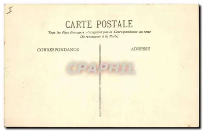 Grenoble — O Palácio de Justiça (Antigo palácio dos Duques) e a Estátua de Bayard — E. K. — Verso