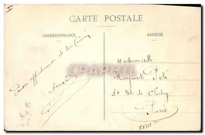 Grenoble - Das Palais de Justice und die Statue von Bayard — anonymer Verlag, Nr. 13 — Rückseite