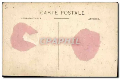 Guéret (Creuse) - Fonte Bonnyaud e Palácio de Justiça - A. de Nussac, Edição Guéret — Verso