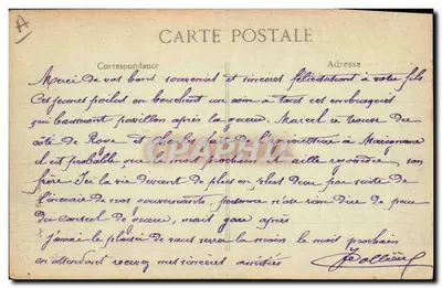 Kruiser-panzerboot "Dupetit-Thouars" — Franse Marine — Corsica, 7 oktober 1918 — Achterkant