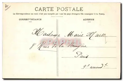 Le Du-Chayla — Cruiser protegido — A. Bougault n°541 — Verso