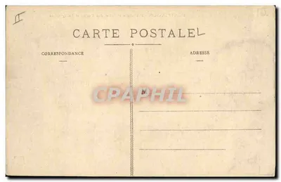 Montpellier - Prefeitura e Hotel das Correios e Telégrafos — n°10 — Verso
