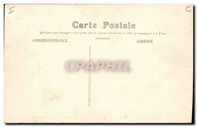 Montpellier — Prefektura i Biuro Pocztowe — Wydawnictwo Paris Montpellier — Rewers