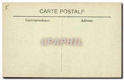 Montpellier — O Hotel das Postas e a Prefeitura — Fototipia A.B.C. Montpellier — Verso