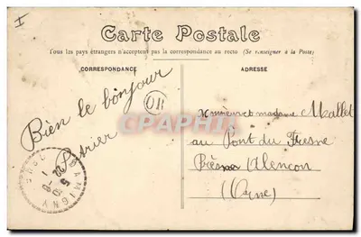 Le Mans — La Préfecture — Sauvéri Le Mans — Verso