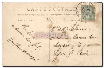 Melun — La Préfecture — Coleção das Diversas Métodos — Verso