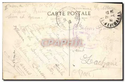 Melun — La Préfecture — Éditeur : C. Lefebvre, n° 832 — Rewers
