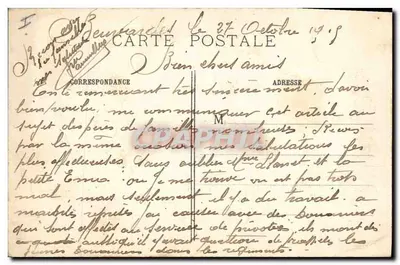 Compiègne — Ponte destruído sobre a Oise — Phot-Express, Imp. Baudinière, Nanterre — Verso