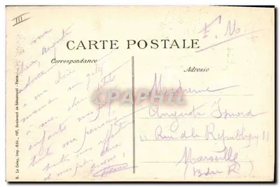 Unsere Sturmtruppen in Elsaß — Besuch Paris Nr. 1919 — 41. Serie — Edition Besuch Paris 1914-15 — Rückseite