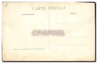Ponte destruído em La Ferté-sous-Jouarre — destruição de um ponte por explosão — editor ELD, n° 18215 — Verso