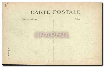 피스메 — 교회 내부 — 폭격 후의 성당 (1918) — 샤ン파르, 출판사 — 뒷면