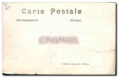 Pargny-sur-Saulx (Marne) — Ulica Vitry po bombardowaniu — A. Humbert, fot. i wyd., St-Dizier — Rewers