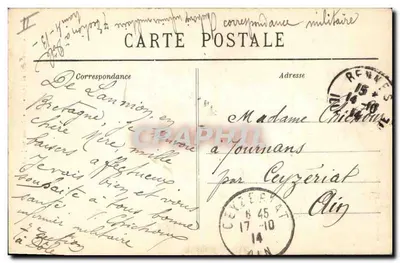 Bambino in costume bretone — Collezione Villard, Quimper — n° 4018 — Verso