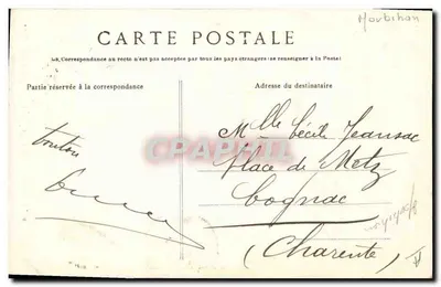 Fiação de Pontivy — Estudo das Coifas da Bretanha — Calso Impr. — Verso