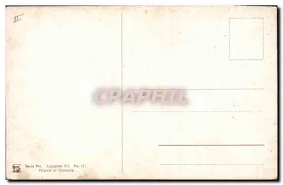 Cour van het tempel van Medinet Habu — illustratie — F. Perlb erg — Achterkant
