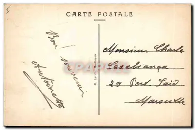 Wąwóz Sioule — Zamek Chouvigny — B. Laville, Montluçon — Rewers