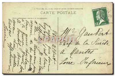 Pontivy - Velho Castelo dos Duques de Rohan — Laurent-Rét, Reims — n°4 — Verso