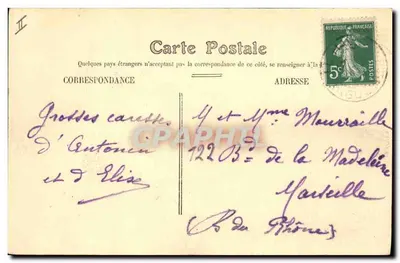 Le Havre — Palazzo di Giustizia — editore non identificato, n° di serie 10 — Verso