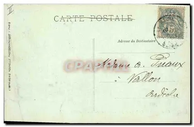 Le Havre — O Palácio de Justiça e o Boulevard de Strasbourg — LL. — Verso