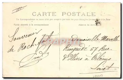 Rochefort-sur-Mer — O Transbordeur e o "Duguay-Trouin" — Sabin-Martin, editor — Verso