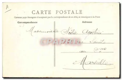 Toulon — Le Duchayla — Edição Galeries Modernes, Toulon — Verso