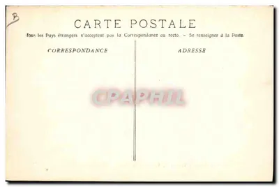 Le Dugny-Trouin — Navio Escola de Aplicação dos Aspirantes — A. Bougault n°574 — Verso
