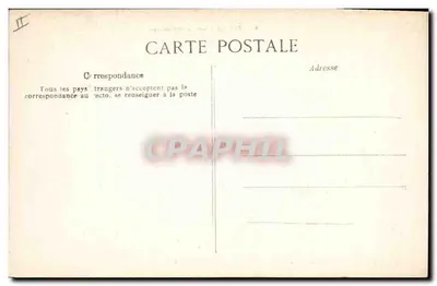 Melun — Prefektura — Zbiór Galerii Ménorais, nr 6 — Rewers