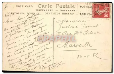 Montpellier — A Prefeitura — ND Fot. — Verso